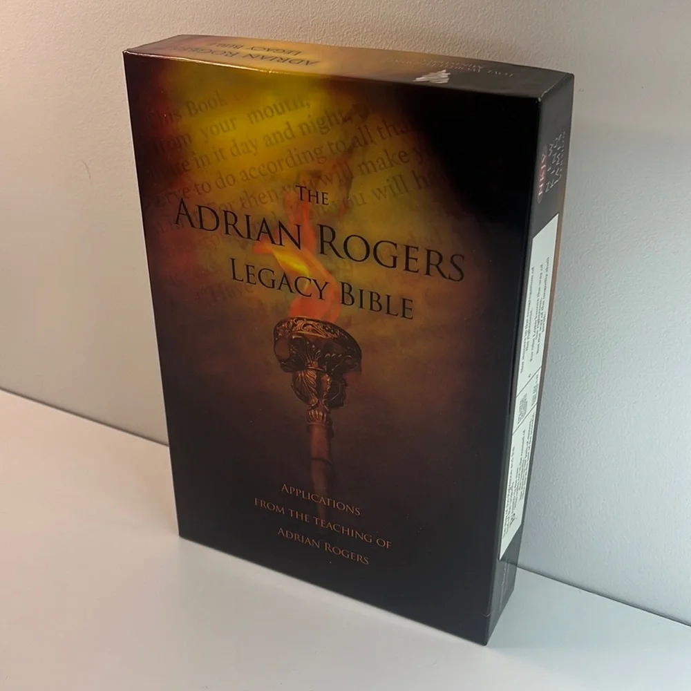 Coming soon:  The Adrian Rogers Legacy Bible | New King James Version (NKJV)